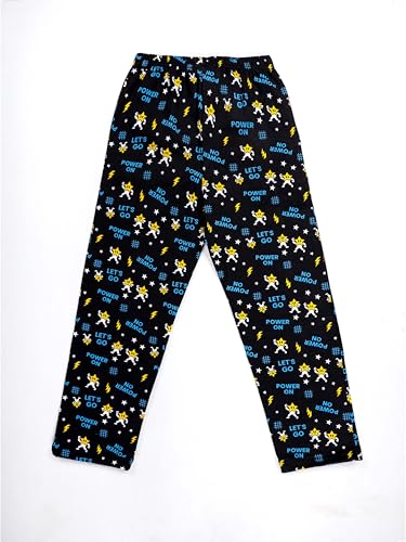 Image of KiddoPanti Boys Printed Pyjama | 100% Cotton Single Jersey Fabric | All Over Printed Design | Relax Fit & Ankle Length | Pyjama Pant