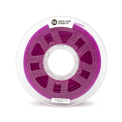 Filamento PLA 2.85 mm 1 kg morado translúcido para 3D - Fernando Cortés