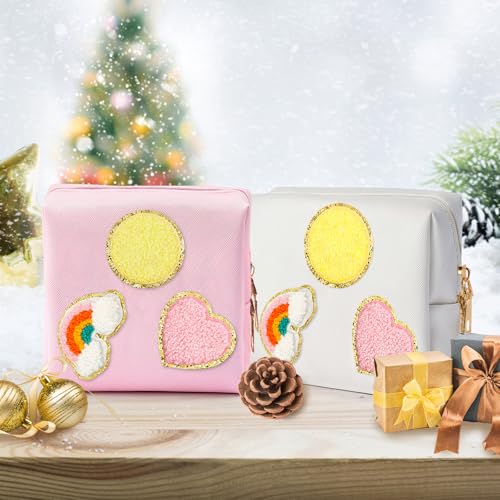Image of airogym Period Bag for Women, Sanitary Napkin Storage Bag, Functional PU Leather Sanitary Pad Bags for Panty Liners, Tampons, Menstrual Cup Pouches, Sanitary Pads Organizer with Zipper