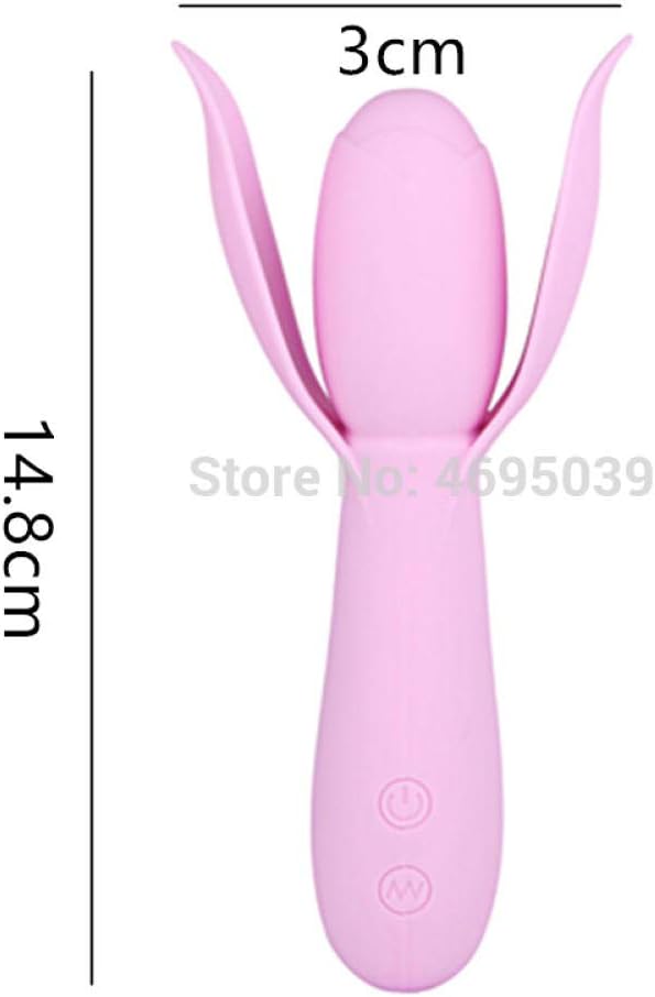 Juguetes sexuales pareja-Flower Dildo Vibrator 30 Speed ...