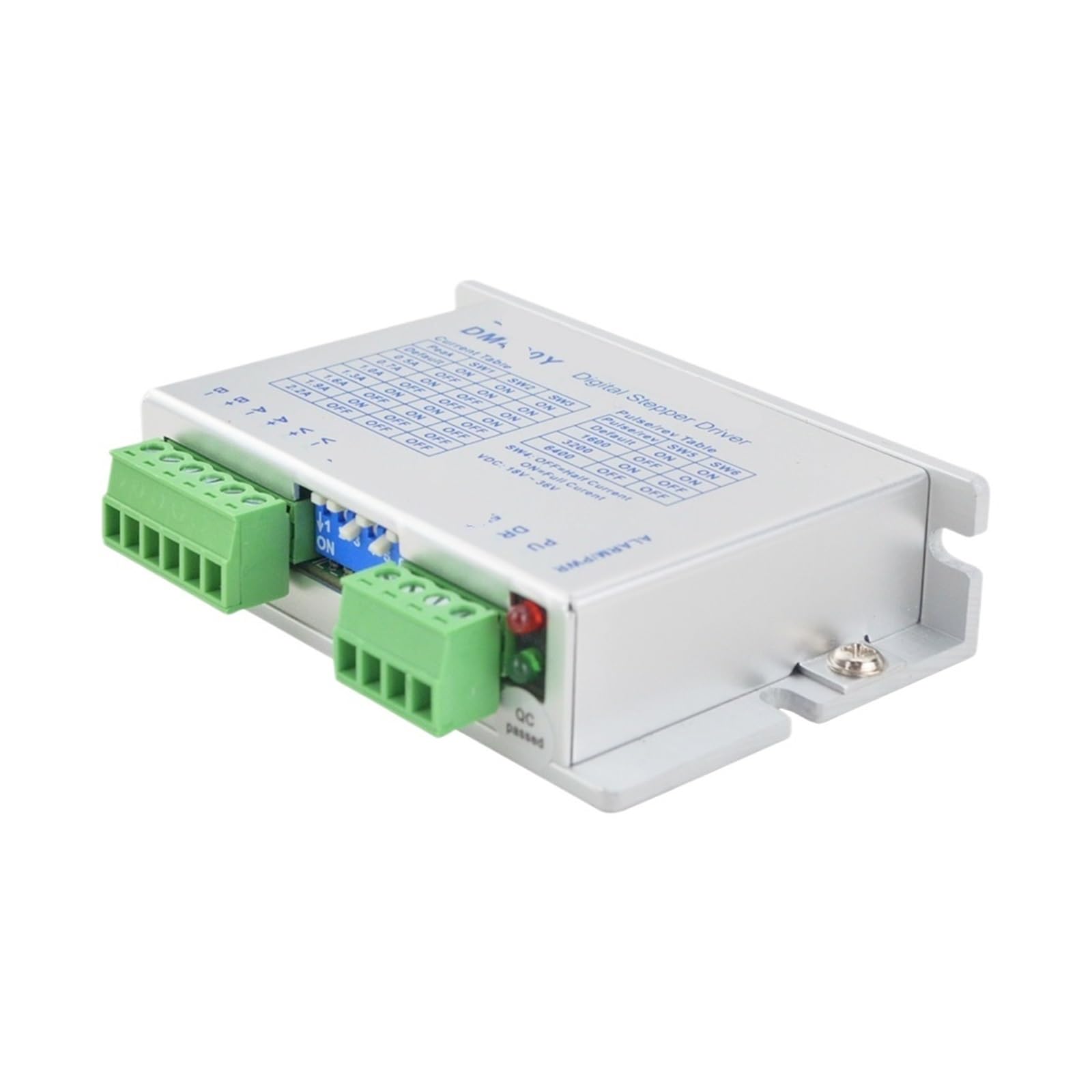 Controlador de motor paso a paso digital, DM420Y 0.3-2.2A 18V-36VDC Controlador de motor paso a paso de 2 fases for controlador paso a paso nema 17/23