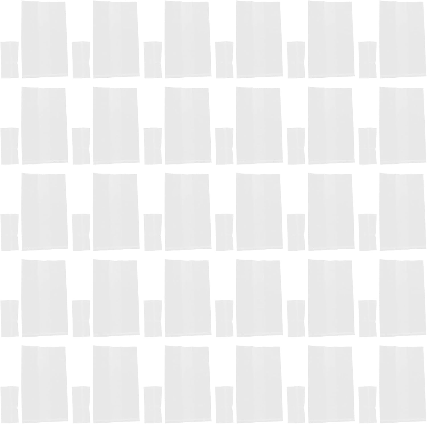 Luxshiny 200pcs Non-Woven Plant Growing Bags for Vegetables and Flowers, Breathable Seed Breeding Pouches 8x10cm 20x20cm, Thickened Fabric Nursery Bags for Home Garden Planting