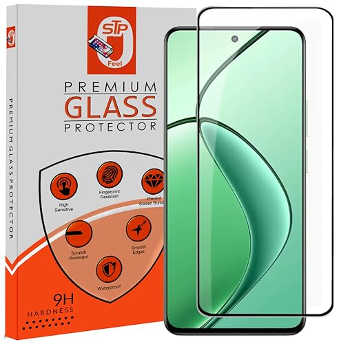 Image of Premium Tempered Glass Screen Protector Guard For Realme P1 5G Cellphone (6.67 Inch, Pack Of 1) | Edge To Edge Coverage With Easy To Installation Kit