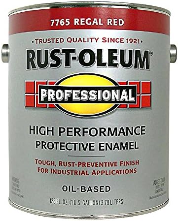 Miniatura 2 de RustOleum 7765402 Esmalte protector de alto rendimiento, color rojo real  galón
