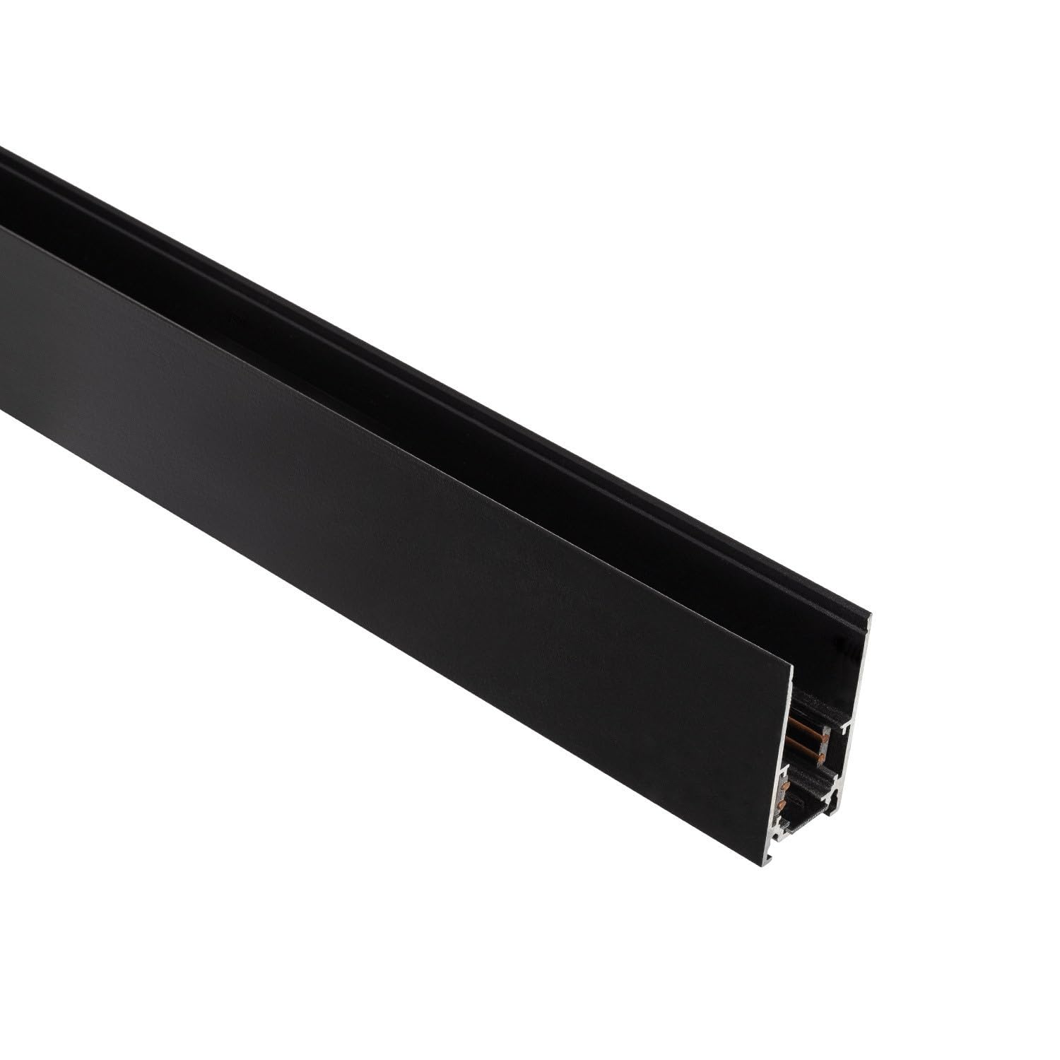 LEDKIA LIGHTING Rail Magnétique 20mm en Saillie 48V 2m Noir