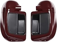 Vista 31 de Kit de carenados ventilados inferiores para Harley Davidson Touring Road Street Electra Glide 2014-2022 (azul superior)