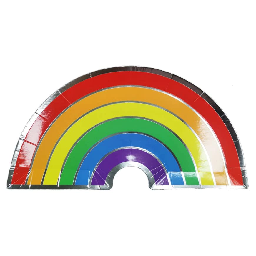 Rainbow MomentsRainbow Shaped Plate