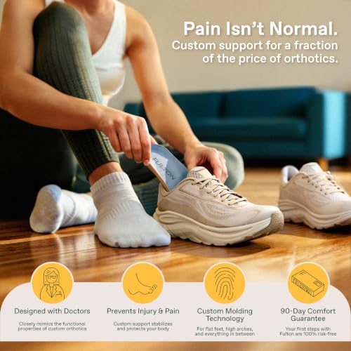 Image of Fulton Women's Athletic Cork Custom Molding Insoles Designed w /Doctor