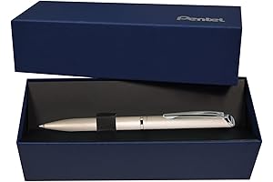 Pentel EnerGel Philography - Warm Silver (Gift Boxed)