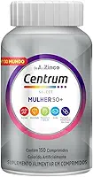 Centrum Mulher 50 Mais Multivitaminico, com Vitamina D, Vitamina B12, Calcio e Magnesio, 150 Comprimidos