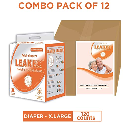 Image of Premium High Absorbency Unisex Adult Diaper - Senior Incontinence Diapers- Extra Large Size /XL (Waist Size:- 31 inch- 53 inch Inch)