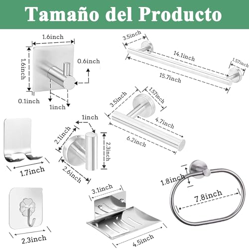 El Mejor Listado de Accesorios de baño Top 10. 30 Imagen adicional