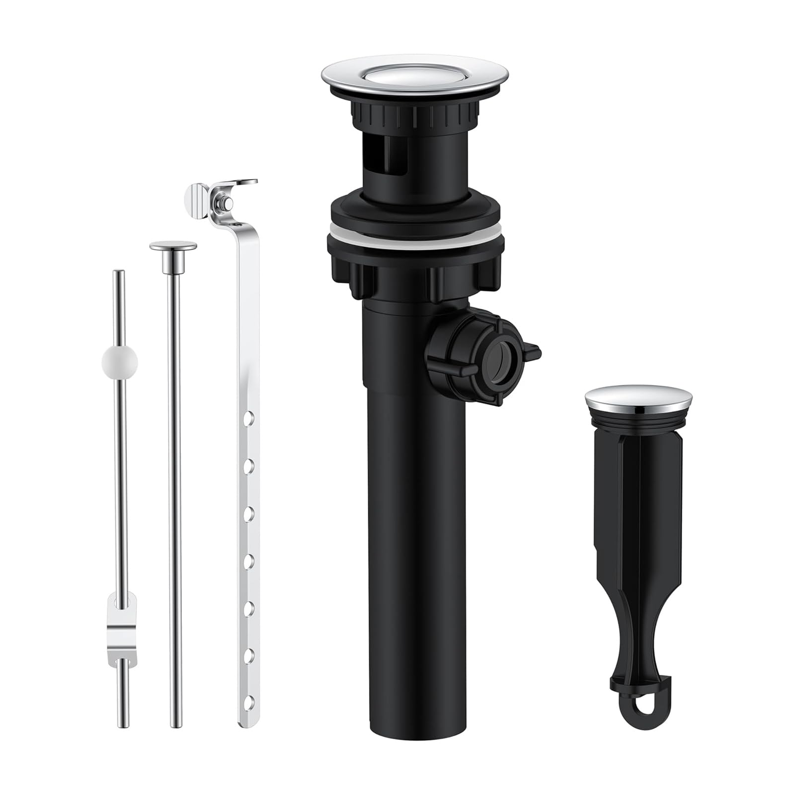 Waste Assembly Featuring Water Release and Erosion in 1.5-1.75" Holes Fast Drainages Bathroom Sink Drain