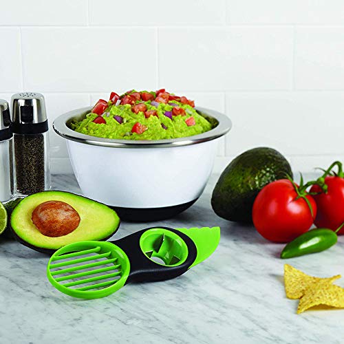 Avocado Peeler Avocado Slicer Avocado Cutter Fruit & Vegetable Peeler Kitchen Tools 3 In 1