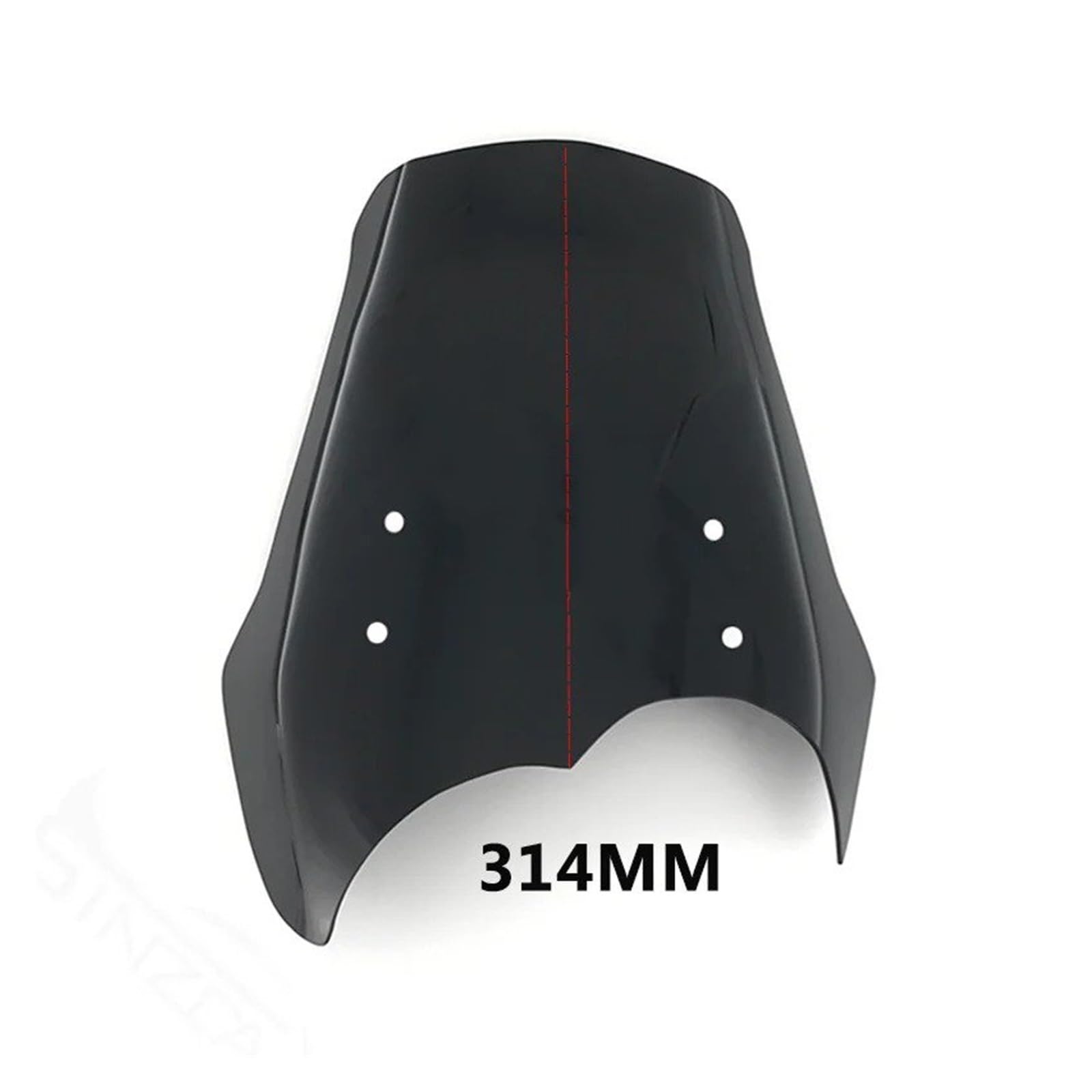 Cupolino Universale Moto Per BMW Per G650GS G650 G 650 GS 650GS Parabrezza Deflettori Del Vento Classe Anteriore Nero Parabrezza(Gray)