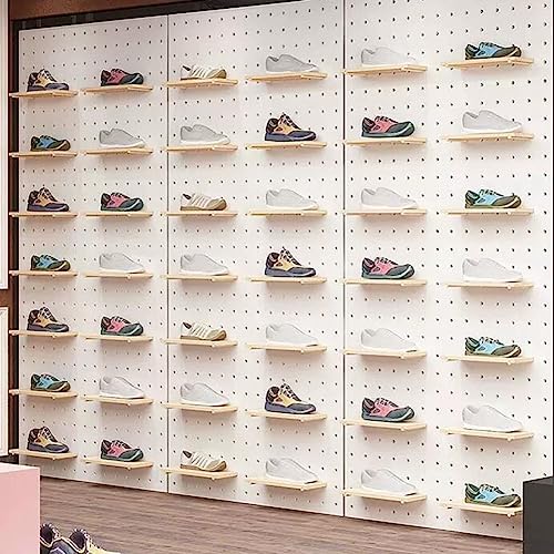 Genérico Estante de Pared para Herramientas con Tablero Perforado para Garaje, Almacenamiento de Brocas, Juego de Llaves, Soportes, Paneles de Tablero Perforado, Paneles organizadores de Pared con ta