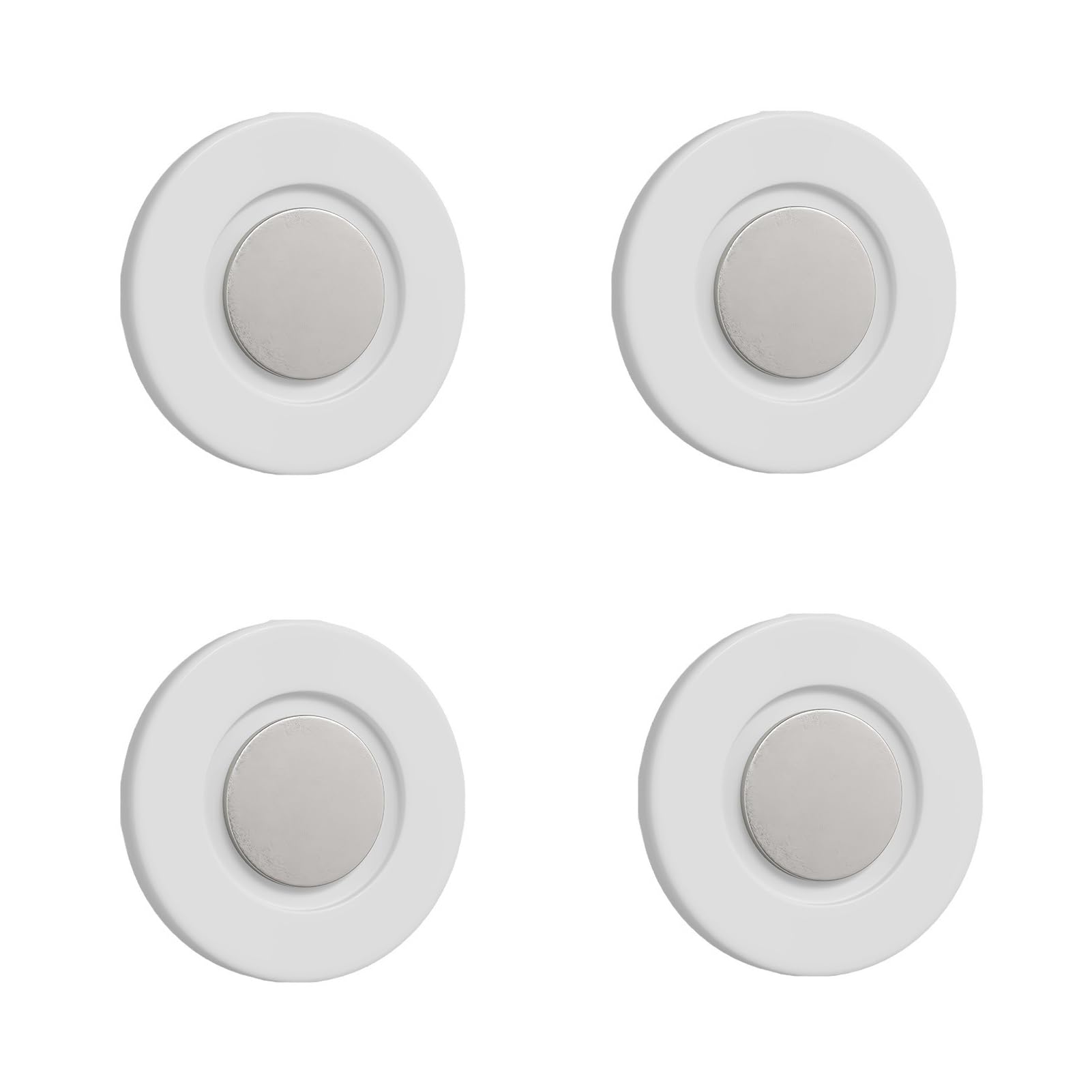 Yixannx 4Pcs Remote Wall Holder Simplify Entertainment Center Setup Magnetic Remote Control Holder Control Wall Mount,