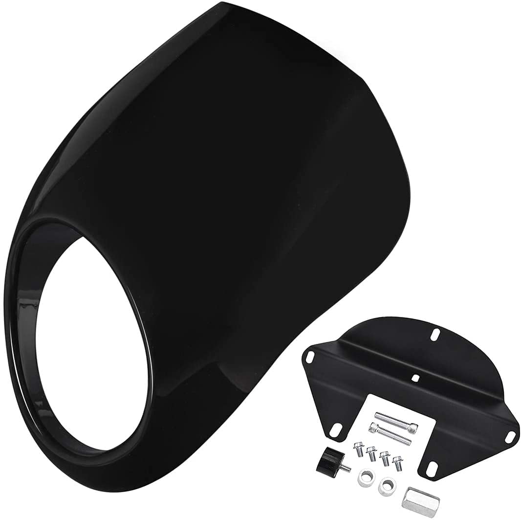Amazon | ハーレー用 ビキニカウル 5.75＂ ヘッドライト フェアリング 