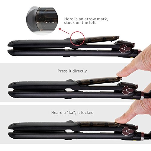 Plancha de Pelo Profesional con Vapor y Control Digital miniatura 4