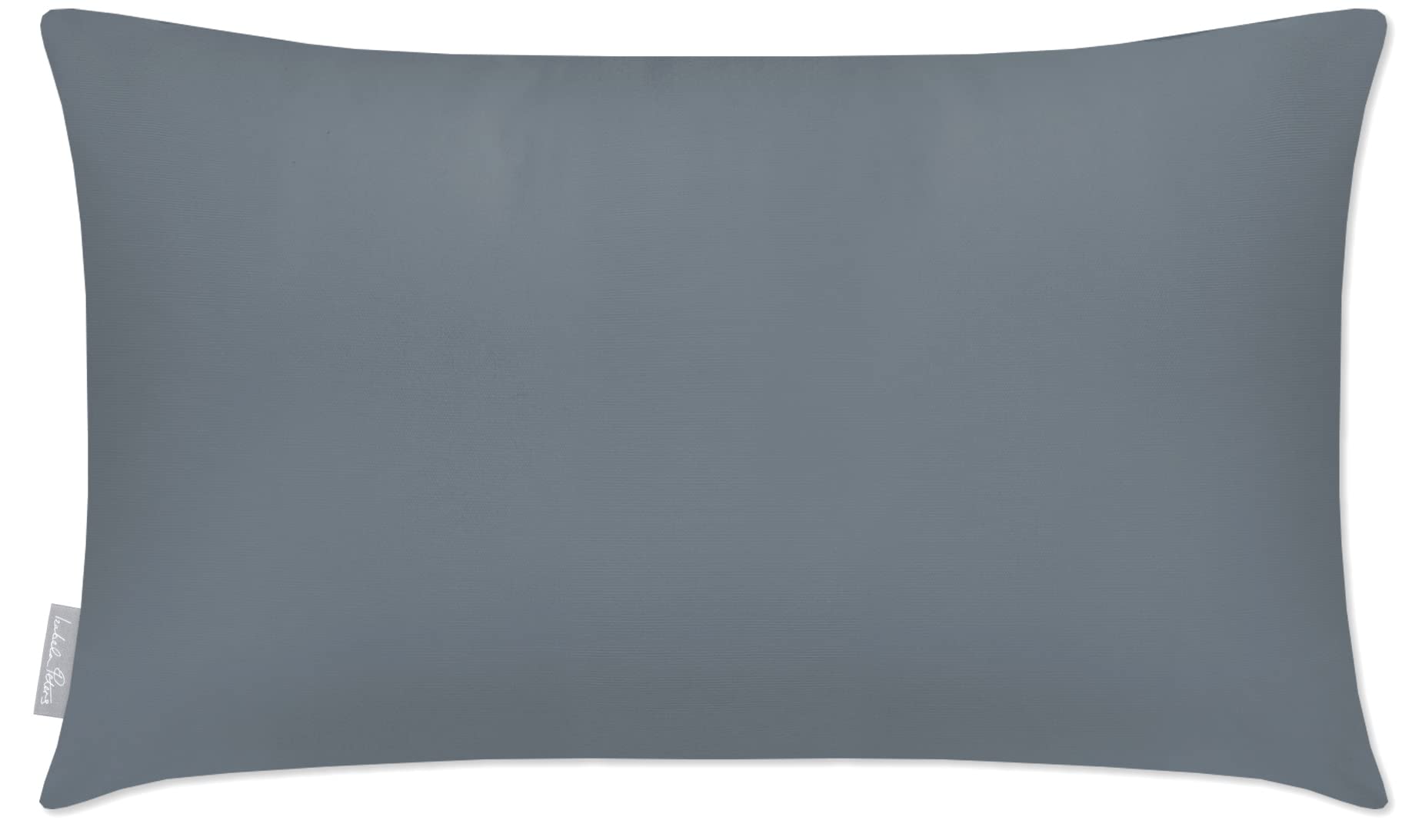 Izabela Peters Outdoor Cushions Waterproof, 60 x 40 cm, Filled Outdoor Cushion, Grey, Garden Furniture Cushions, Outdoor Seat Cushions, Garden Chair Cushions