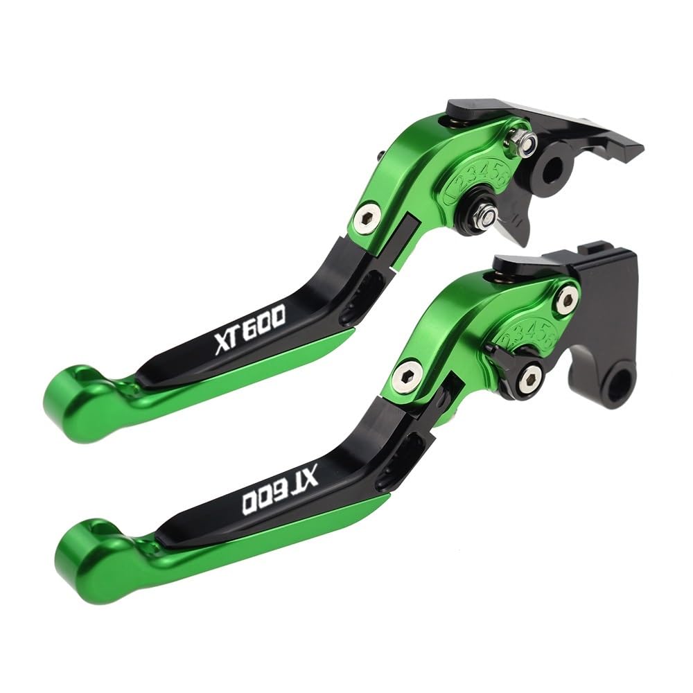 Pliqvbn Color N Clutch Brake Shafts Folding Extendable Brake Clutch Levers For Xt600 1984-1986 Xt600e 1990-2003 Xt600ze 1987-1992 Xt600z For Tenere 87-92