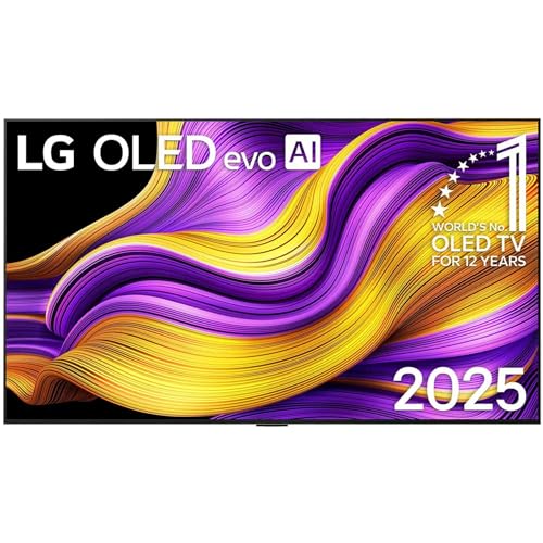 LG OLED65G57LW Téléviseur 65' (165 cm) 4K OLED evo AI (processeur AI α11 Gen2 4K, webOS 25, 120 Hz (VRR jusqu'à 165 Hz)) [Année modèle 2025]