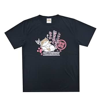Amazon | ねこぶちさん 半袖 プリント Tシャツ メンズ 12229505