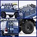 FMS 1/10 LC80 Brushless RC Crawler Pro V2, FCX10 Toyota RC Rock Crawler with Lighting and Two-Speed, Hobby Grade Offroad RC Car for Adults, RS (Blue)