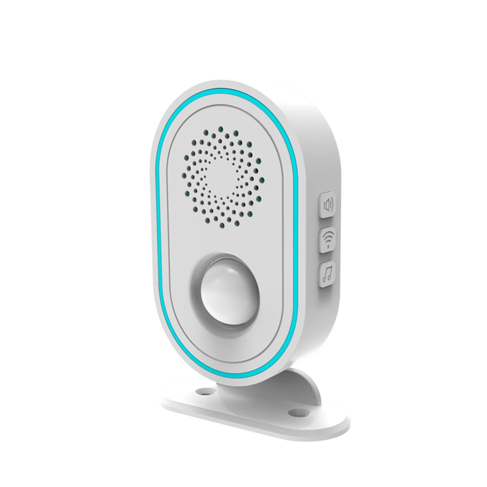 Sicurezza domestica Piring Alert Sensore a infrarossi Anti-Theft Motion Detector Alarm Monitor wireless 433MHz Spot / Tuya WiFi di allarme Installazione rapida(Spot Alarm 7)