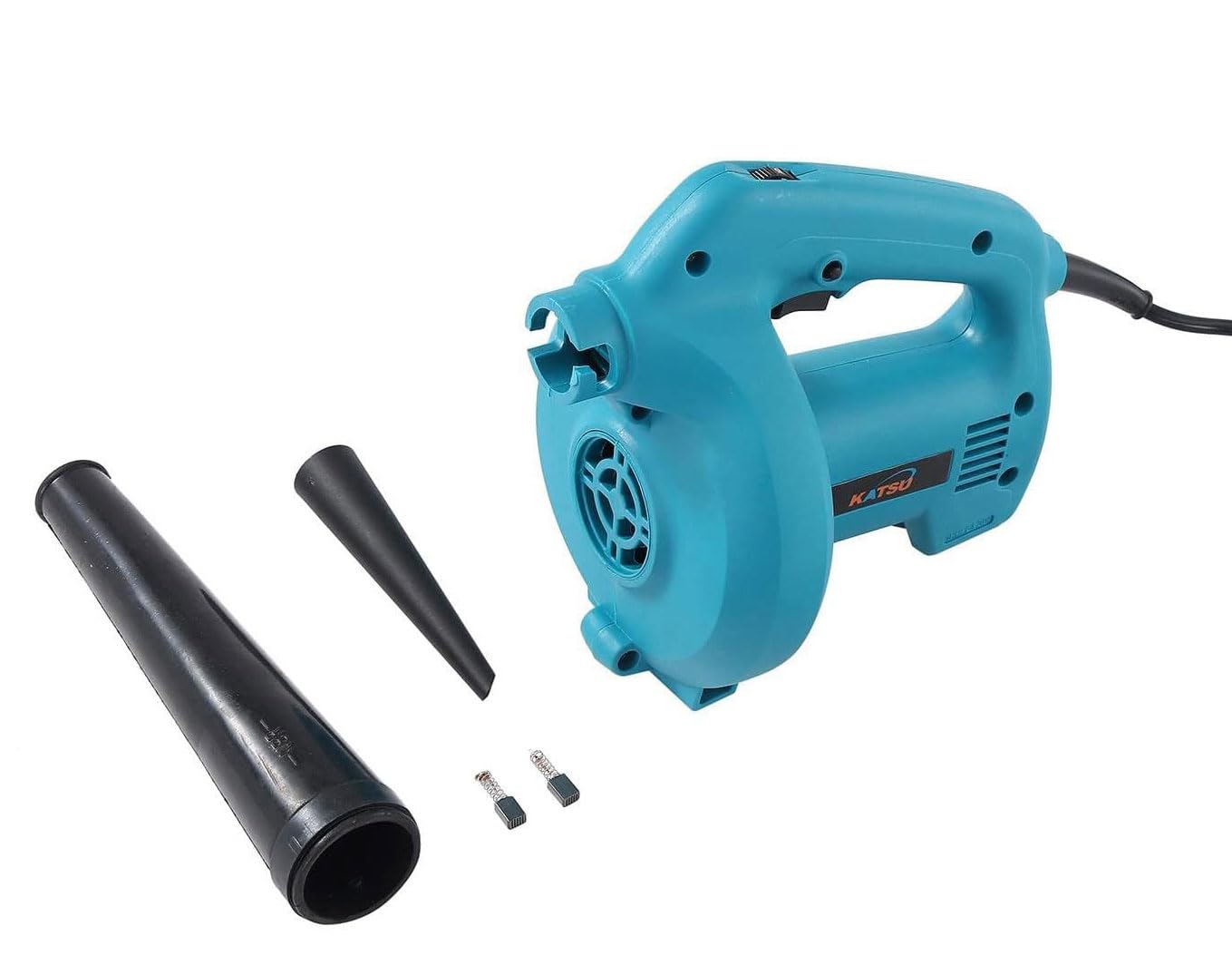 KATSU Soffiatore Elettrico 900W Soffiatore per Foglie con Velocità Variabile, per Cura del Prato del Giardino Domestico di Costruzione Sgombero Angoli Auto 100761