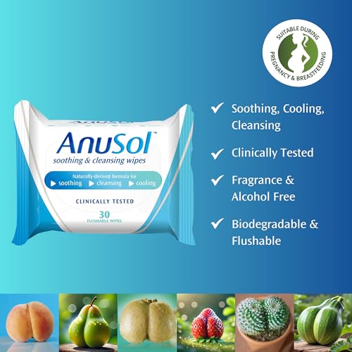 Anusol Soothing & Cleansing Wipes,30 Count (Pack of 1) - Image 3