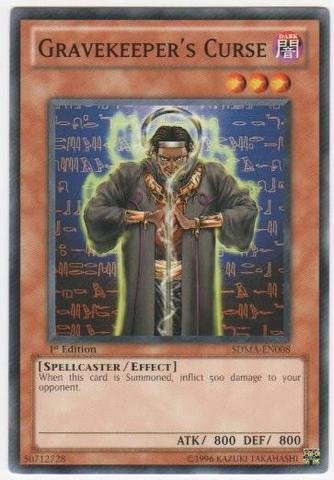 Yu-Gi-Oh! - Gravekeeper's Curse (SDMA-EN008) - Structure Deck: Marik - 1st Edition