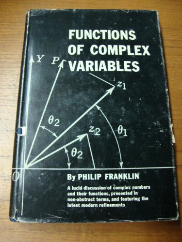 Functions of Complex Variables B001TIBW9A Book Cover