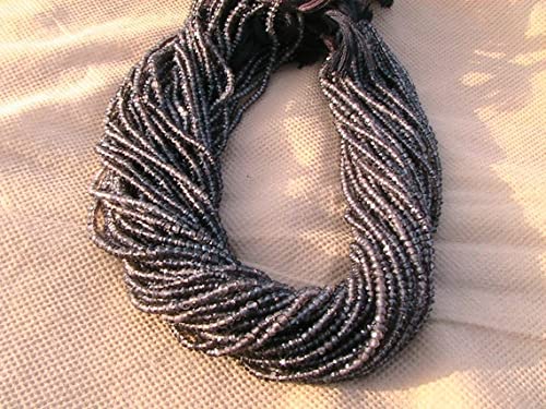 Quartz fumé perles rondelles 5 mm pour créer vos bijoux bohèmes de l'été