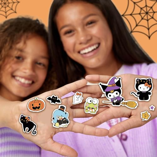 Image of Horizon Group USA Puffy Sticker Playset for Kids, Hello Kitty Halloween