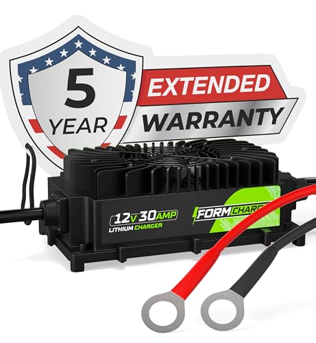 FORM 12V 30A Lithium Battery Charger - Waterproof Design -