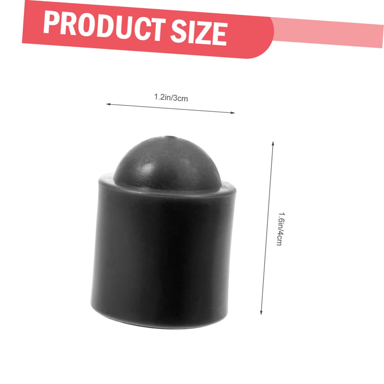 Mipcase Billiards Cue End Covers Replaceable Pool Cue End Protectors Anti-wear Rubber Material