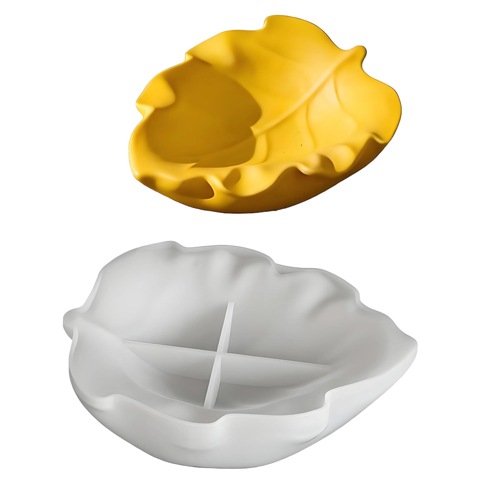 APGLSXY Flexible Silicone Leaves for Making Unique Soaps and Other Handcraft Items Flexible Silicone Cups