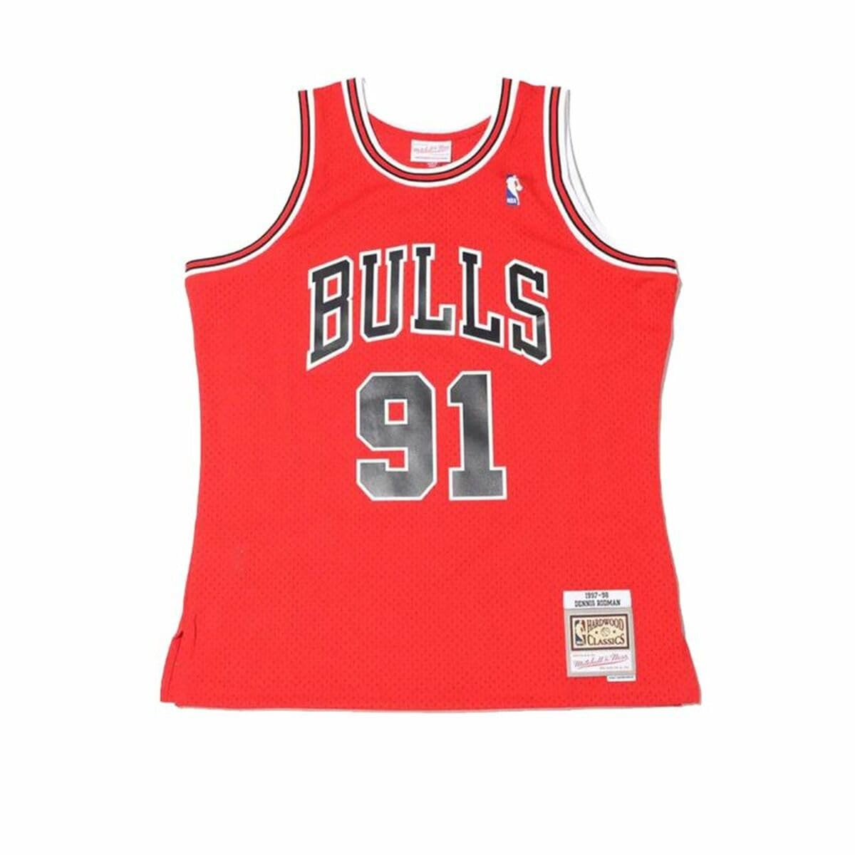 Mitchell & Ness NBA Swingman Road Jersey Chicago Bulls 97-98, Dennis Rodman, XL
