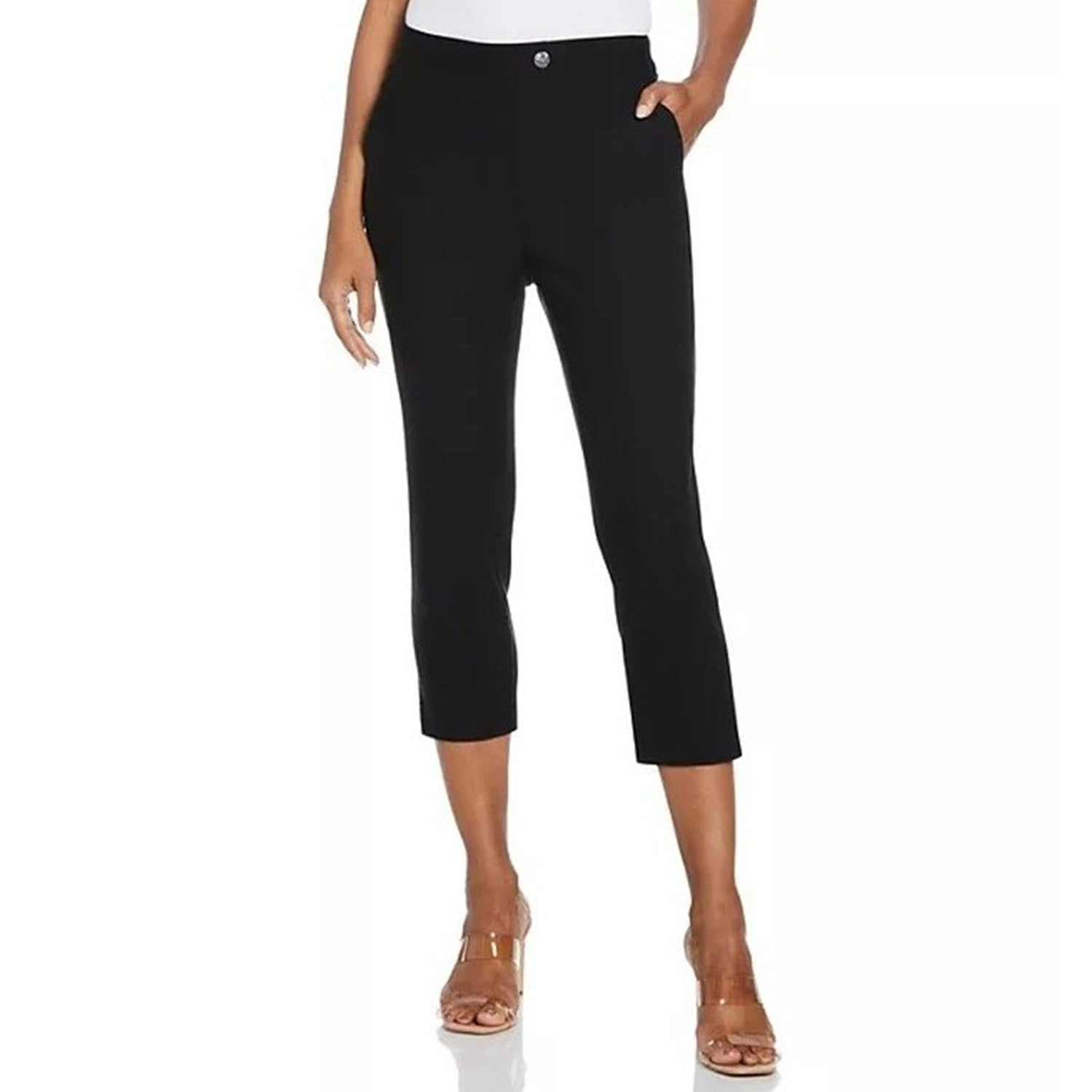 Rafaella Womens Stretch Capri Pant