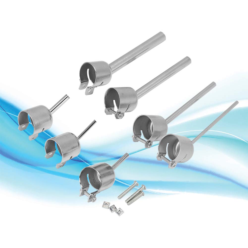 7Pcs Steel Heat Gun Nozzles Universal Hot Air Gun Heat Mouth Gun Resisting Nozzles Tips Tool for 850 — view 9