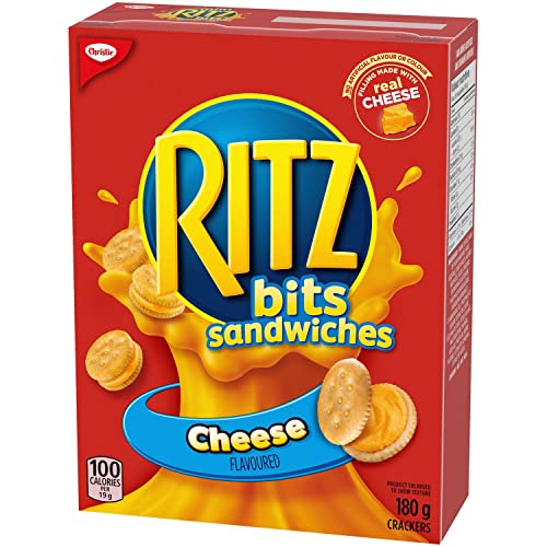 Ritz Bits Sandwiches Cheese Crackers, 180G/6.3Oz (Pack Of 12) Shipped From Canada #TOP3