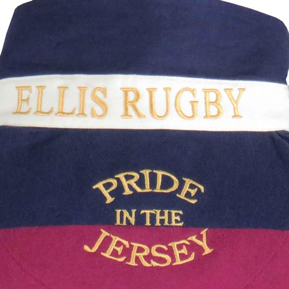 Vintage Rugby Koszula Ellis Rugby Old Boys Fioletowy/Granatowy
