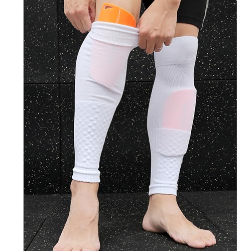 Knee High Soccer Thigh Protectors Breathable Soft Sports Calf Socks Long Calf Socks4