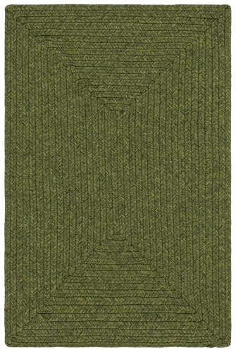 Tapete decorativo SAFAVIEH reversible 2' x 3' verde miniatura 2
