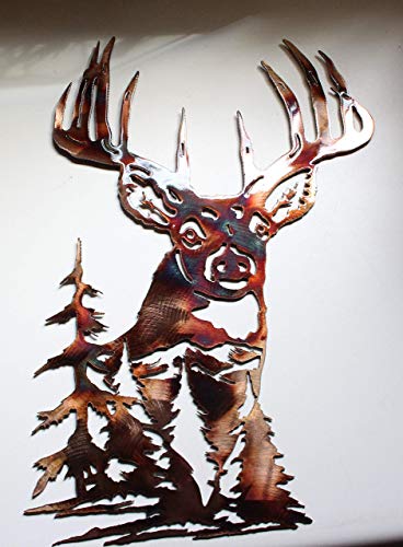 Whitetail Deer Metal Wall Art 19