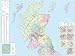2026 Collins Road Map of Scotland: Folded Road Map
