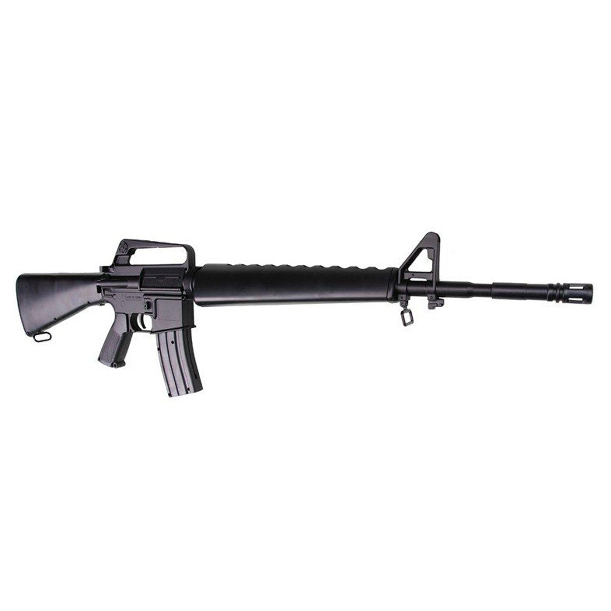 Pack Rifle Airsoft Modelo M16 Vietnam Spring/Materiales: Plástico de Alta Resistencia/Potencia 0.5 Joule/Se suministra con Accesorios