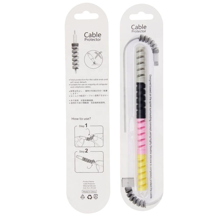 See full amazon price history chart for Necesories® 4 Pcs Spiral Charger Data Cable Protector Spring Wire for All Wired Accessories for USB Charger, Data Cable, Headphones, MacBook, Laptop, Elastic Cord Saver (Multi-Color) Necesories® 4 Pcs Spiral Charger Data Cable Protector Spring Wire for All Wired Accessories for USB Charger, Data Cable, Headphones, MacBook, Laptop, Elastic Cord Saver (Multi-Color) (B0DH88Y9TN) Amazon Price History, Amazon Price Tracker