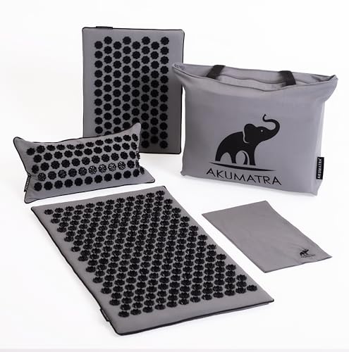 AKUMATRA® Premium Plus Akupressurmatte - Nachhaltige Akupunktur...